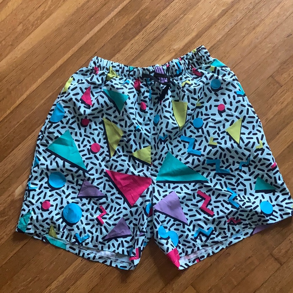 🦓🏀 Green x Blue l Baller Basketball Shorts by Size Medium 💎🪄